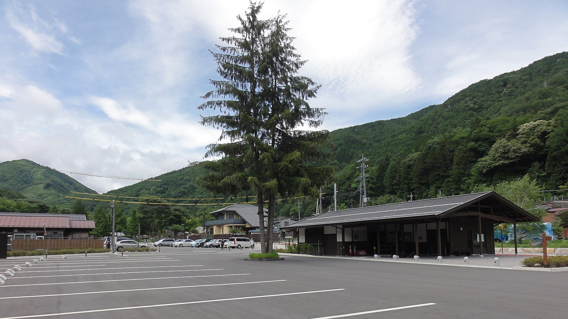 奈良井木曽の大橋